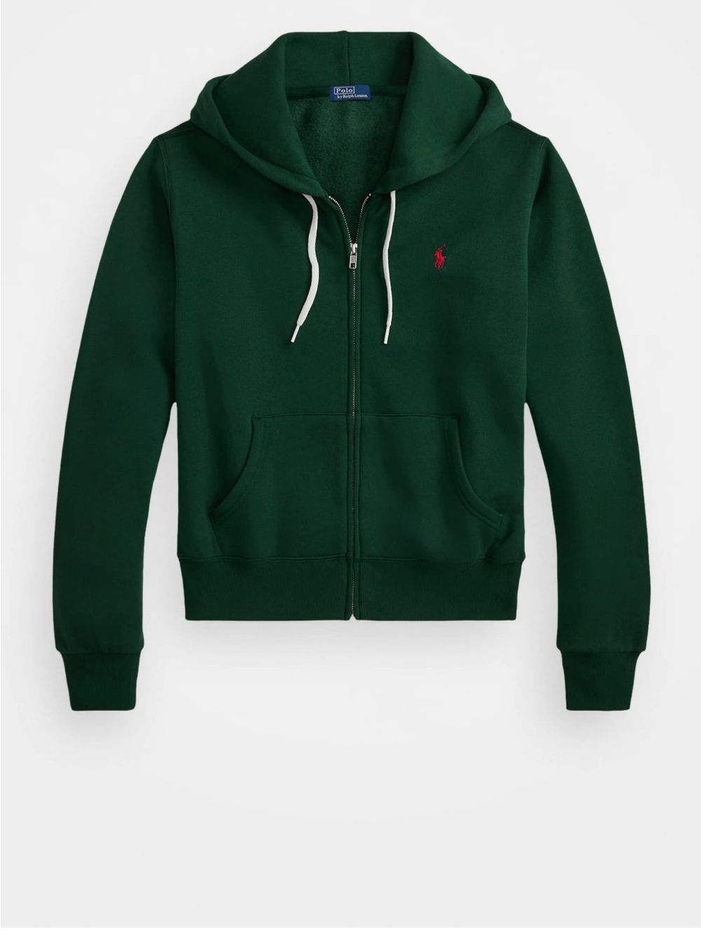 Ralph Lauren Green Zip-up Sweater